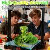 30 Inch 3D Printed Animals Snake, Surprise Mystery Fidget Anaconda Toy, Fake Python Statue with Realistic Eyes3-D Print Articulated Viper Cobra Collectible for Home Office (LSHL) view 4