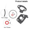 Carburetor Bowl Gaskets and O-Rings Rebuild Kit for EU2000i, EU1000i, EX700C, GX100U Generators | Replacement for 16100-Z0D-D01, 16010-ZM7-D01 view 4