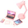 Dollhouse Accessories Mini Laptop Tablet Phone Mini Books Cup Pencil 6Pcs/Set Miniature Office Set Realistic 1/12 Scale Accessories for Dollhouse Crafts Scene. view 1