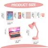 Dollhouse Accessories Mini Laptop Tablet Phone Mini Books Cup Pencil 6Pcs/Set Miniature Office Set Realistic 1/12 Scale Accessories for Dollhouse Crafts Scene. view 4