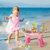 Kids Water Table Electric Play Sink with Running Water with Removable Table Legs Educational Play Sink with 180 Rotating Faucet for Kids Park Nursery Garden. view 3