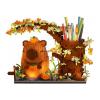 1880pcs Capybara Pen Holder Building Blocks Set for Adult Kids Office Home Decor view 1