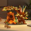 1880pcs Capybara Pen Holder Building Blocks Set for Adult Kids Office Home Decor view 4