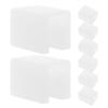MOTHNUR 8pcs Silicone Door Corner Bumpers Proofing Drawer Handle Covers Rubber Edge Guards Safety Furniture Protectors for Cabinets and Tables view 1