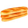 BESTYASH 3pcs Artificial French Bread Set, 10.62In Fake Loaf Simulation Baguette Food Props for Photography Display Home Decoration and Kids Pretend Play view 1