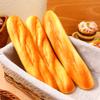 BESTYASH 3pcs Artificial French Bread Set, 10.62In Fake Loaf Simulation Baguette Food Props for Photography Display Home Decoration and Kids Pretend Play view 3