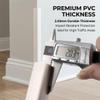 Self-Adhesive Corner Protectors for Walls, 1" x 1" PVC Metal-Look Corner Guard, Waterproof Wall Edge Protector Strip, Pet Scratch Guard for Cabinet Table Baseboard(Smoke Gray,157.5in) view 4