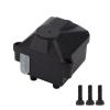 ERYUE for Axial SCX10 III AXI03007 Durable Black Plastic Receiver Box, Dustproof Waterproof RC Car Parts for Model AXI231018 view 1