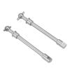 ERYUE Hardened Steel Front Axle Drive Shaft Upgrade Parts for Axial SCX24 1/24 RC Crawler Car, Stainless Steel Front Drive Shaft, 2pcs view 2