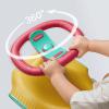 Wiggle cart Wiggle Car Wide Seat Pu Silent Wheel Swing Car Swing Ride On Toy Cars Uses for Ages 3 and Up(White) view 3