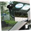 EXAOMBLE 2pcs Car Rearview Mirror for Rear Facing Car Seats, Square Suction Cup Safety Mirror, Wide View for Travel and Driving Safety view 4