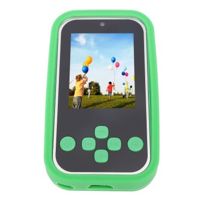 Oreilet Kids Smart Phone Toys for Boys Girls, Dinosaur Toys Phone with 1080P HD 48MP 48MP Cameras & 2.4 Inch IPS Display for 3 to 12 Year Old Boys Girls Toddler (Green)