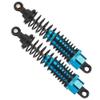 ERYUE Precise Metal RC Car Shock Damper, High Performance 2pcs Blue Replacement Parts for 1:10 RC Car, Fit for JLB HSP EM DHK HPI Owners (100MM) view 3