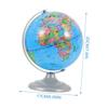 BESPORTBLE 16cm Terrestrial Globe Tabletop Ornament for Students, High-definition World Map Globe Decor for Office and Home Educational Use view 2