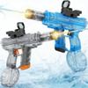 2 Pack Electric Water Guns for Adults Kids Squirt Gun with Lighting Sight Long Range Automatic Water Gun Electric Squirt Blaster Watergun Summer Pool Beach Party Outdoor Water Toys for Kids view 1