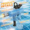 2 Pack Electric Water Guns for Adults Kids Squirt Gun with Lighting Sight Long Range Automatic Water Gun Electric Squirt Blaster Watergun Summer Pool Beach Party Outdoor Water Toys for Kids view 4