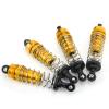 ERYUE Aluminum Alloy 80mm RC Shock Absorbers for MN G500/, Flexible and Durable 3.1in Damper, HighQuality Spring Absorption, Suitable for Remote Control Car Enthusiasts, 4 Pcs (Gold) view 2