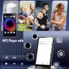 Yoidesu 192GB MP3 Player with Bluetooth and WiFi, Portable HiFi Lossless MP3 & MP4 Player for Kids with 5" Touchscreen, Music with Speaker MP4 MP5 for Kids (Gold) view 3
