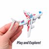 6-Pack Plane Toys Airplane Mini Fighter Jets Set for Kids Small Military Glide Planes, Party Favors & Gifts (Style B) view 2