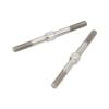 ERYUE RC Steel Turnbuckle Durable Wear Resistant Pull Rod for 1/10 RC Cars 48mm for ARRMA Granite, Big Rock, Typhoon view 2