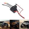 60A Brushless ESC Electric Speed Controller Compatible with 1/10 RC Short Course Trucks and Buggies, Aluminum Alloy Housing, Water and Dust Proof Operation with 5.58V 3A BEC Output view 3