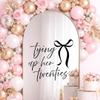 Thirtieth Birthday Decal Tying Up Her Twenties Bow Theme Vinyl Sticker view 3