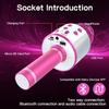 X XU YUAN Microphone for Kids Karaoke Micorphones Adult Wireless Bluetooth Karaoke Machine Birthday Gift view 4