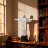alltogetho 18 Inch Jesus Christ Redeemer Cross Micro Building Blocks - 2700 Pieces Serene Religious Figure, Mindful Stress Relief Hobby, Ideal Christian Gift for Home Decoration & Hobbyists view 4