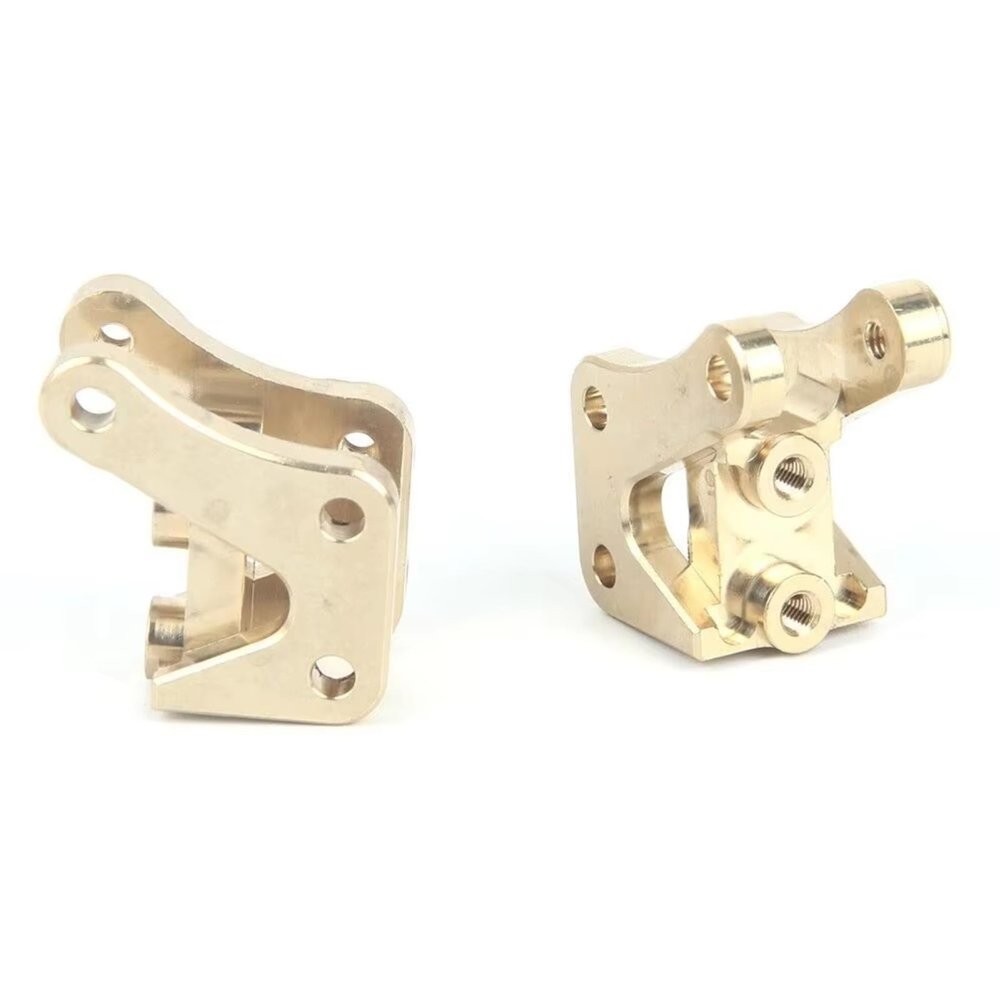 RC Car Parts Compatible with Axial RBX10 for RYFT 1/10 RC Car Upgrade Parts CNC Brass AR14B Front Axle Link Mount Shock Mount
