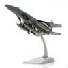F-15E Model Plane 1/100 Scale Aircraft Kit Metal Diecast F15 Military Fighter Attack Airplane Model for Collection and Birthday Gift view 2
