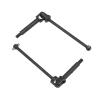 YTRASDF RC Spare Part Compatible with Losi for Mini-T 2.0 2WD 1/18 RC Truck Car Upgrade Replacement Parts Accessories 2pcs Metal Rear Drive Shaft CVD view 2