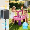 WITALENT Water Table Pump, Fireman Water Pump for Water Table for Kids Ages 3-5, Fixed Water FlowSafe Plug-in Use, Long Cord, No DrillingOutdoor Toys with Magnetic Base, NOT Included Water Table view 4
