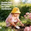Kids Gardening Outdoor Tools Set with Adorable Sun Protective Hat & Bunny Apron, Carrot-Shaped Shovel Rake Trowel, Garden Kit for Toddlers Ages 3-8, Spring Birthday Gift view 2