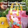 Kids Gardening Outdoor Tools Set with Adorable Sun Protective Hat & Bunny Apron, Carrot-Shaped Shovel Rake Trowel, Garden Kit for Toddlers Ages 3-8, Spring Birthday Gift view 4