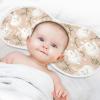 ALAZA Muslin Burp Cloths White Rabbit Leaves Cotton Burping Cloth for Baby Boys Girls Soft Absorbent Newborn Burp Rags Bibs Spit Up Rag 22"x11",1 Pack view 4
