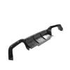 Car Rear Bumper Diffuser Lip Spoiler Compatible with BMW X4M F98 Sport Utility 4-Door 2023 2024 Racing Rear Diffuser Lip Apron Carbon Fiber view 1