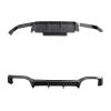 Car Rear Bumper Diffuser Lip Spoiler Compatible with BMW X4M F98 Sport Utility 4-Door 2023 2024 Racing Rear Diffuser Lip Apron Carbon Fiber view 3