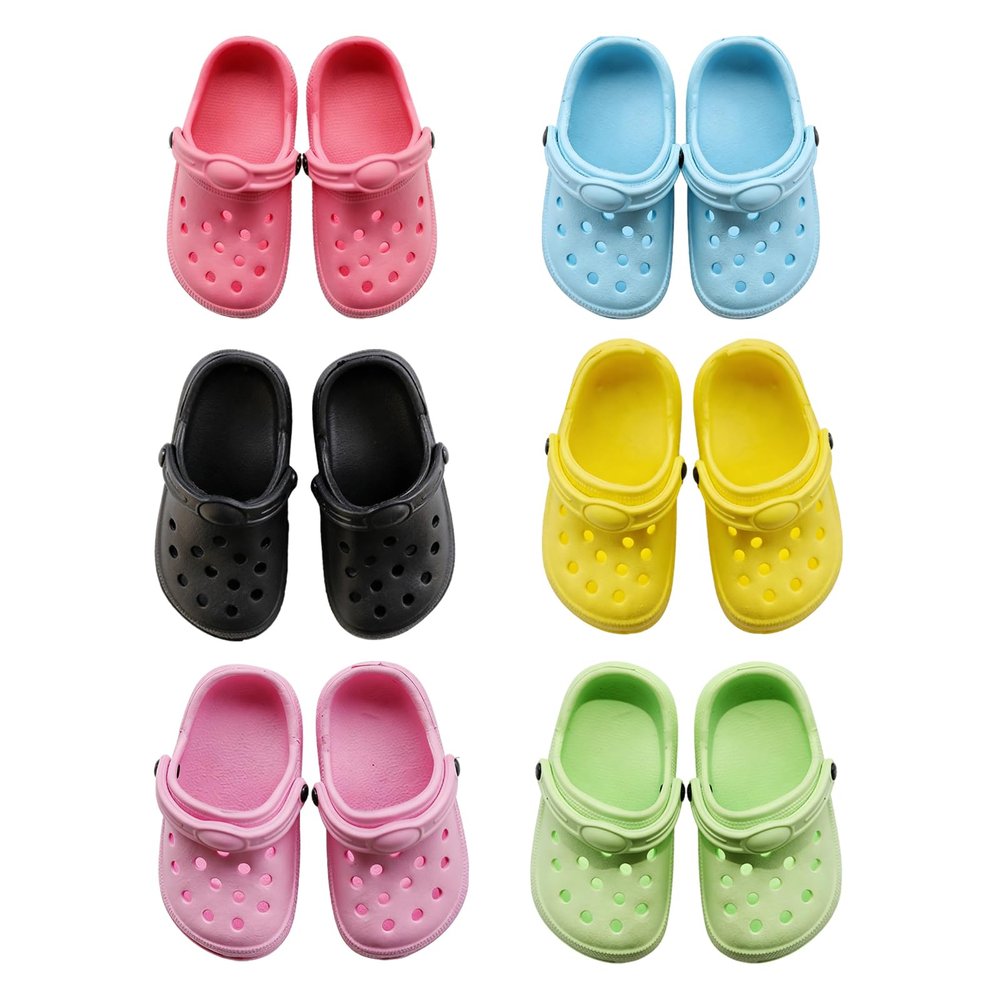 18 Inch Doll Shoes 6 Pair of Colorful Baby Doll Shoes Accessories Set, 18 inch Doll Accessorie for 30-45 cm Doll Girls Boy Birthday Present