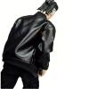 1/6 Soldier Male PU Leather Coat Model 12''Action Figures (Only Black Coat) view 1
