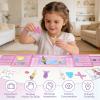 Dreamon Magnetic Dress Up Dolls for Girls, 42PCS Princess Mermaid Fairy Ballerina Papper Dolls Dress Up Games Kit, Travel Game Airplane Activities Toys Birthday Gifts for Toddler Girls Ages 3 4 5 6 7 view 3