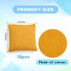 24 Pcs Mini Bean Bags for Tossing Games,2.7" x 2.7" Yellow Small Cornhole Bean Bags for Cornhole Game,Bean Bags for Tossing Kids, Family Fun,School,Cookouts,Carnivals(24, Yedllow) view 2