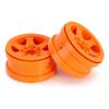 4PCS Plastic Beadlock 2.2 Inch Wheel Rims 64x35mm Compatible With 1/10 Scale RC Rock Crawler Cars and Similar Models view 2