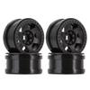 4PCS Plastic Beadlock 2.2 Inch Wheel Rims 64x35mm Compatible With 1/10 Scale RC Rock Crawler Cars and Similar Models view 4