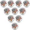 1793-2025 The Last Cent Commemorative Coin, The Last Penny Coin, The Final Cent Tribute Coin, Last Minted Commemorative Penny,Coins for Collectors, Uncirculated Pennies Challenge Coins (10Pcs) view 1