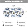ALAZA Muslin Burp Cloths Cartoon Mouse Cheese Berry Cotton Burping Cloth for Baby Boys Girls Soft Absorbent Newborn Burp Rags Bibs Spit Up Rag 22"x11",1 Pack view 3