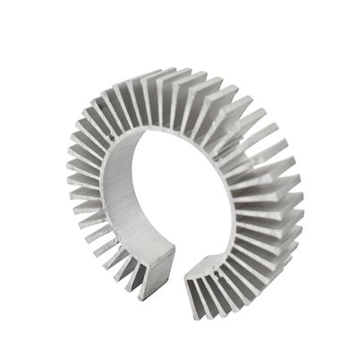 CHANCS Circular Sunflower Radiator Outer Diameter 99mm Bore 60mm Aluminum Heat Sink for Motor