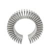 CHANCS Circular Sunflower Radiator Outer Diameter 99mm Bore 60mm Aluminum Heat Sink for Motor view 4