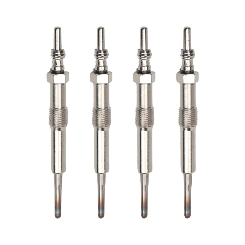 NPASCBDR Heater Glow Pin for Dokker for Duster 2012 2013 2014 2015 2016 2017 4 Pcs Engine Auxiliary Heater Glow Plugs 0100266032