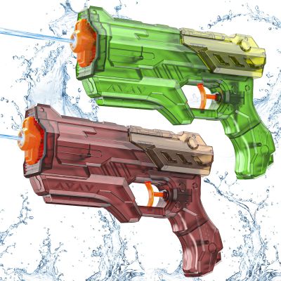2 Pack 320cc Water Gun for Kids Adults, Large Squirt Gun Adults Summer Super Water Blaster Soaker Mini Water Guns Toys for Boys Girls Toddler, Watergun for Pool Beach Outdoor Fighting Toy
