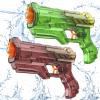 2 Pack 320cc Water Gun for Kids Adults, Large Squirt Gun Adults Summer Super Water Blaster Soaker Mini Water Guns Toys for Boys Girls Toddler, Watergun for Pool Beach Outdoor Fighting Toy view 1
